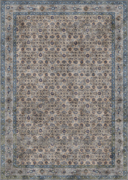 alto nodo 6601-Herati2 - handgefertigter Teppich,  tibetisch (Indien), 100 Knoten Qualität